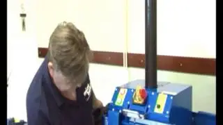 Small baler can crusher from Micro Balers