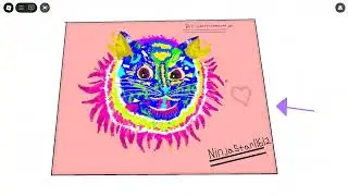 Colorful Pop-Art Cat Art!