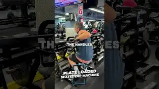 27 Plate Loaded Seated Dip Machine