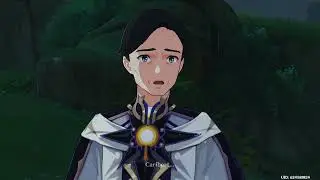 Caribert Takes Off His Hilichurl Mask Cutscene (Chinese Audio) - Genshin Impact 3.5