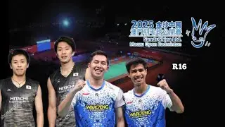 Sabar Karyaman Gutama/M.Reza Pahlevi (INA) VS Keiiciro Matsui/Katsuki Tamate (JPN) Macau Open 2025