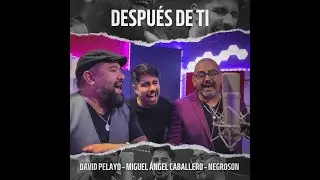 Después de ti - NegroSon - David Pelayo - Miguel Angel Caballero