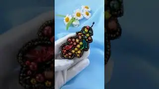 Hair clip for women / Hair Barrette Autumn Leaf / Заколка ручной работы/ Красивая заколка