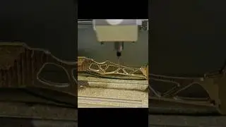 4-axis CNC machining a knife handle #cnc #milling