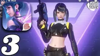 CYBER HUNTER - 4 MAN SQUAD - Gameplay Walkthrough Part 3 (iOS Android)