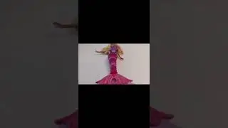 FBarbie Dreamtopia Mermaid Doll, 12 inch, Pink and Yellow Hair Part 8