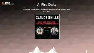 #213 Max: Claude Skills &ndash; Build an AI Agent Army That Actually Does Your Work