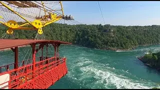 Full Ride 1916 Whirlpool Aero Car Ride Across the Niagara River - Niagara Falls, Canada