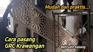 Cara memasang GRC krawangan