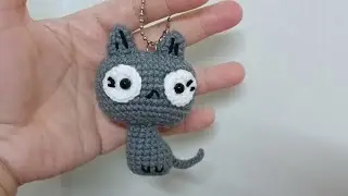 DIY Handmade Crochet Amigurumi Cute Cat Doll 钩针编织可爱小猫咪娃娃公仔 #crochet #diy #handmade #amigurumi