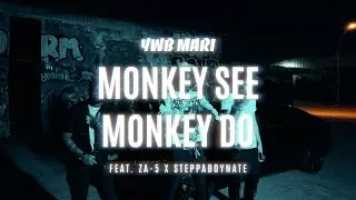 YWB MARI - MONKEY SEE MONKEY DO FT. ZA-5 & STEPPABOYNATE 🎥 @4KTAGVISUALS
