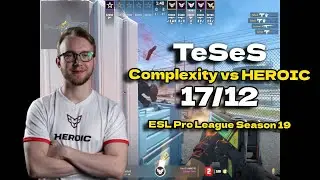 CS2 POV HEROIC TeSeS (17/12) vs Complexity (Nuke) @ ESL Pro League Season 19