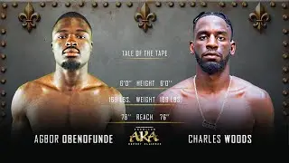 AKA 46 Bout 11 Charles Woods vs Agbor Obenofunde