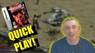 Terminator 3 Rise Of The Machines Gameplay - Nintendo GameBoy Advance - With Commentary