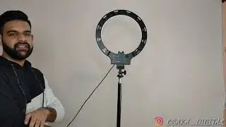 Osaka 15w Ring Light Unboxing, Installation and Operating video (Updated)