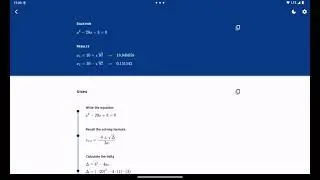 Calculate an integer equation - Solve equations - Free Learning