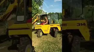Kramer Allrad Unicat 314 Querfahrt 90&deg; Hundegang