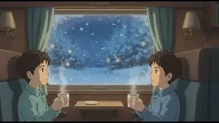 🌨️ A Cozy Life on a Magical Train  Ghibli Style AI Animated Story