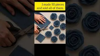 I made 50 pieces and sold all of them #Shorts #ShortVideo #HairclipTutorial