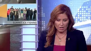Summit Elementary students learn about ice fishing
