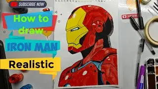 Iron Man Sketch to Painting 🔥 | 2026 First Video
