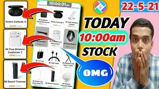 #GetApps 10:00am Stock | Mi Beard Trimmer &  Redmi Earbud S In Stock 😱 | Getapps Redeem Product