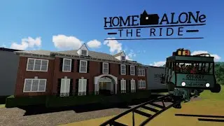 Home Alone - The Ride! #homealone #christmas #planetcoaster2 #wetbandits #themepark #rides