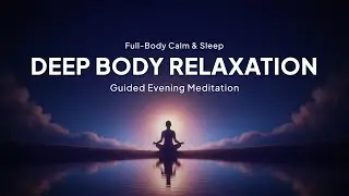 10-Minute Deep Body Relaxation | Evening Guided Meditation for Full-Body Calm & Better Sleep