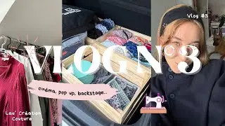 VLOG N°3 : La femme de ménage, partiels, pop up...
