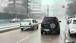 Gaziantep’te Kar Manzaraları