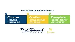 We're Open! All New Touch-Free Car Buying.  Dick Hannah Dealerships.