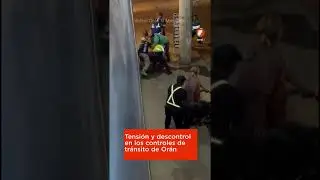 Tensi&oacute;n y descontrol en los controles de tr&aacute;nsito de Or&aacute;n #noticias #salta #oran #transito