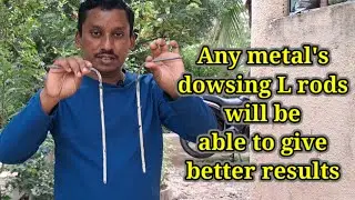 Key basics of dowsing L rods and water dowsing | Water witching  | How to find underground water 