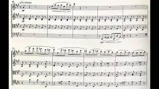 【Scrolling Score】Beethoven String Quartet No.14 in c# minor Op.131