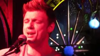 falling down nick carter acoustic concert in miami