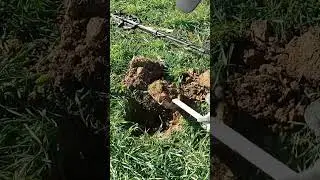 Поиск металла с помощью металлоискателя в месте, где расположились солдаты по пути к Геттисбергу!