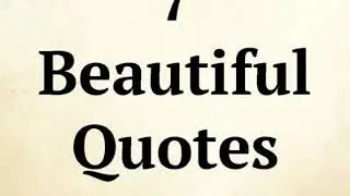Knowledge Portal ( 7 Beautiful Quotes )