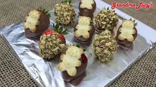 Carob Covered Strawberries for Dogs Recipe | Grandma Lucy's