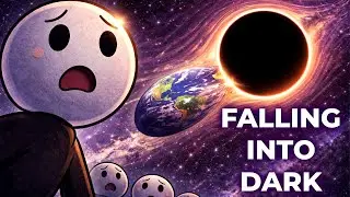 What If Earth Fell Into a Black Hole (Scientifically Inspired Scenario)