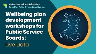 Wellbeing Plan Development Workshop for Public Service Boards: Live Data