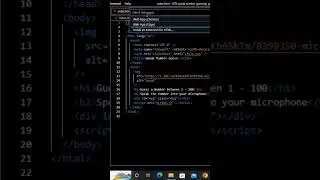 Html Css and JavaScript | Javascript project for beginners #javascript #programming #coding #shorts