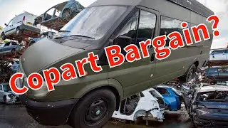 Bargain Copart camper van? Budget camper pt1