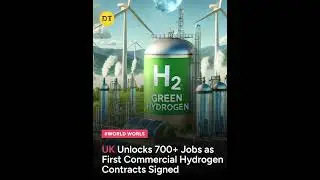 UK Green Hydrogen Boom Begins &pound;400M Investment, 700 Jobs Created #UKNews