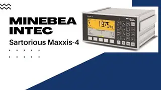 Minebea Intec Sartorious Maxxis-4 dead Load Calibration #calibration
