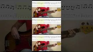 Океан Ельзи - Я до тебе (Bass shorts 16 & Tabs) #basscover #basstabs #poprock #okeanelzy #shorts