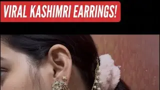 Arya Samaj Market Viral Kashmiri earrings shopping vlog
