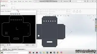 Solidworks 2020-Sheet Metal ( Saç Levha ) Düzleştir Komutu Açınım Bulma - Teknik Resim Oluşturma