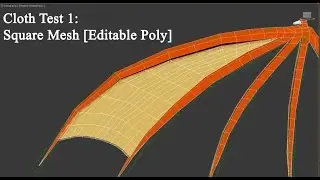[3DS Max] Partial Dynamic Wing Test