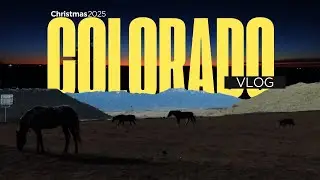 Travel Vlog: Colorado! Christmas, Dinner, Views