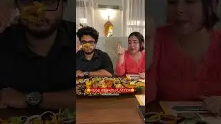 Huge Kebab Platter ever😳 #kebabs #Chicken #tandoori #youtubepartner #shortsviral #nonveg